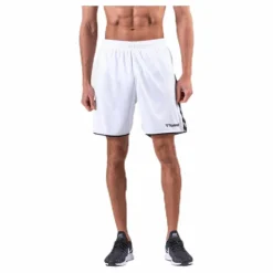 Authentic Poly Shorts White