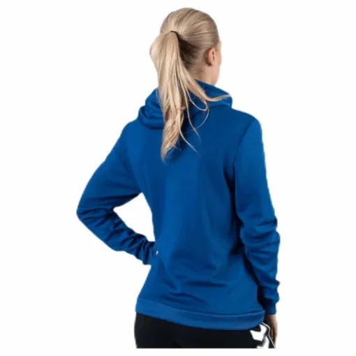 Authentic Poly Zip Hoodie Blue