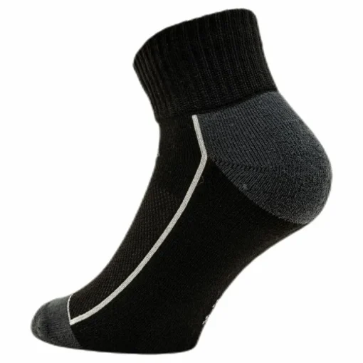 Avery Quarter Socks 3-pack Black