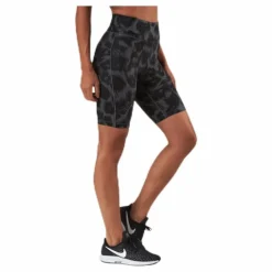 Awake Printed Biker Tights Black/Grey