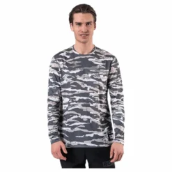 Axton LS Tee Green/Grey