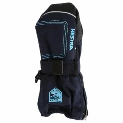 Baby Zip Long - Mitten 0-5 Years Blue