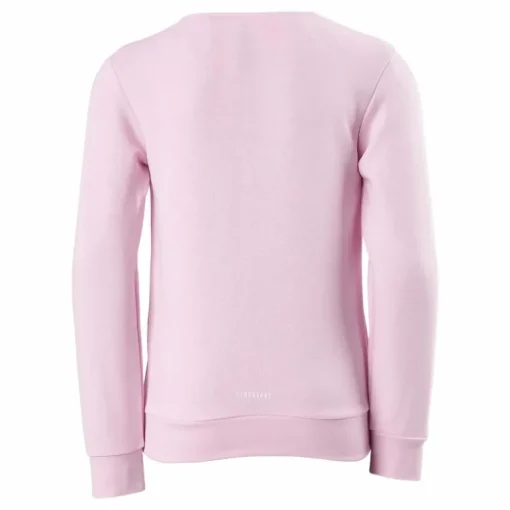 Badge of Sport Logo Crewneck Sweatshirt Clear Pink