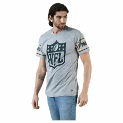 Badge Tee Green/Grey