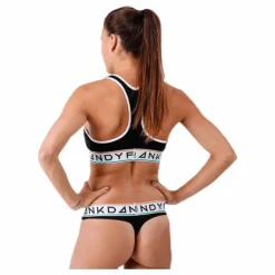 Bamboo Bralette White/Black
