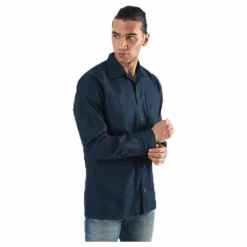 Bastian Shirt Ls Blue