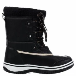 Bates Mid Cut Junior White/Black