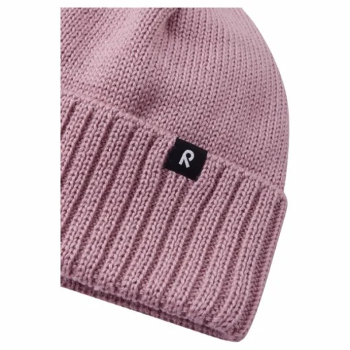 Beanie Kalotti Grey Pink