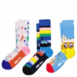 Beatles 3-pack Socks Gift Set Turquoise