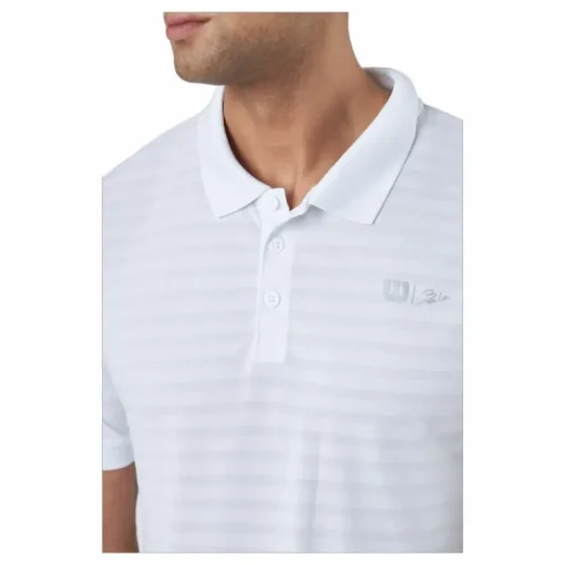 Bela Stripe Polo Ii White