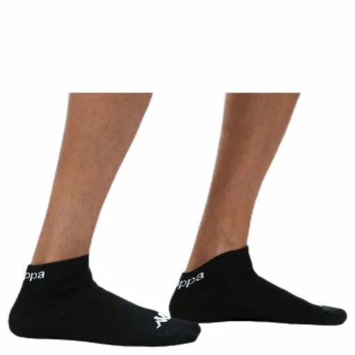 Ben 3-Pack Footies Black