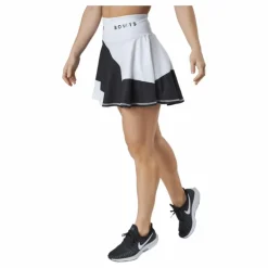 Bianca /print Skirt Big Stripe White/black