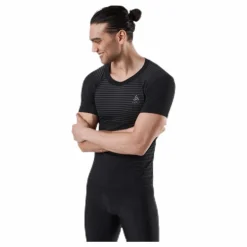 BL Top Crew Neck Performance Light Black