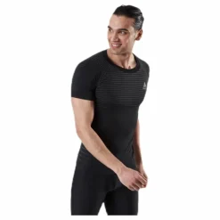 BL Top Crew Neck Performance Light Black