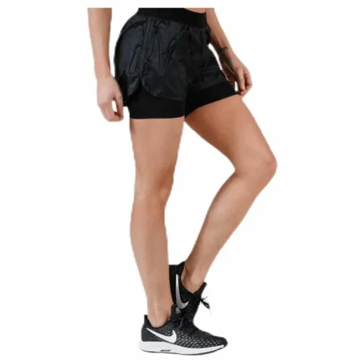 Black 2-Lay Shorts Black