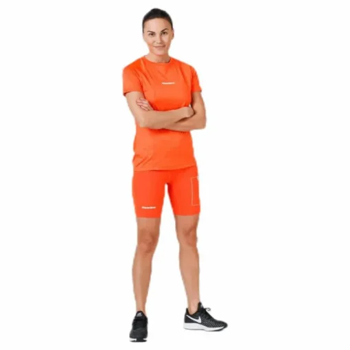 Black Tech Tee Orange