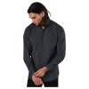 Blackpool Stretch Shirt L/s Mecca Orange