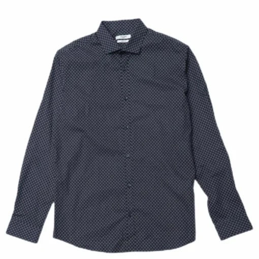 Blackpool Stretch Shirt L/s Mecca Orange