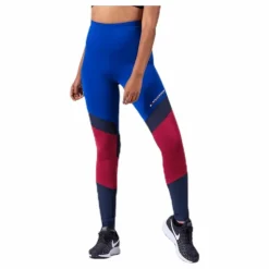 Blocked Legging Full Length Blue