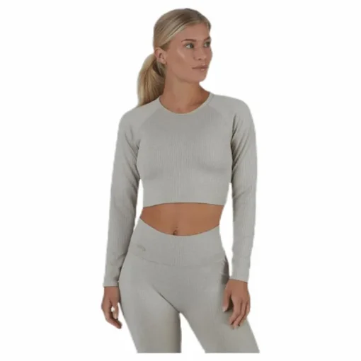 Bonnie Ribbed LS Beige
