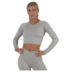 Bonnie Ribbed LS Beige