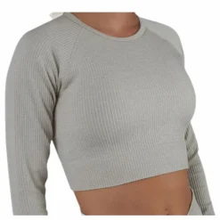 Bonnie Ribbed LS Beige