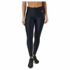 Borg High Waist Solid Tights Black Beauty