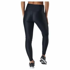 Borg High Waist Solid Tights Black Beauty