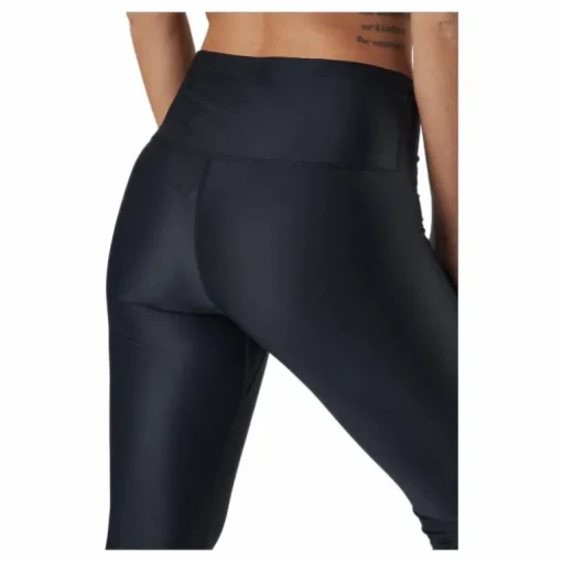 Borg High Waist Solid Tights Black Beauty