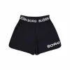 Borg Short Shorts Black Beauty