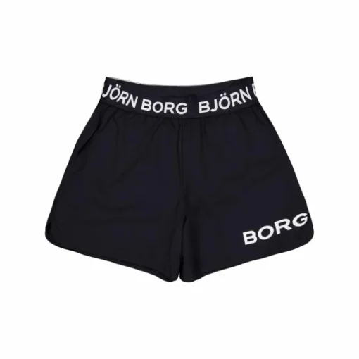 Borg Short Shorts Black Beauty