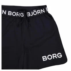 Borg Short Shorts Black Beauty