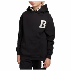 Borg Sport Hoodie Junior Black