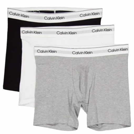 Boxer Brief 3pk Mp1 Grey Heather, White, Black