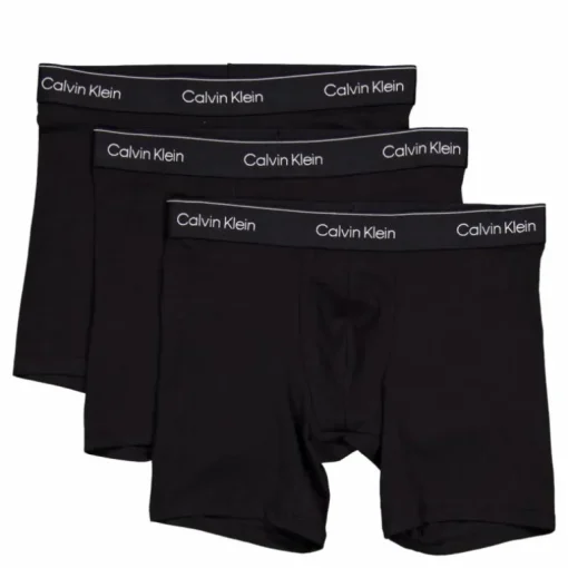 Boxer Brief 3pk Tm6 Black W/ Black Wb