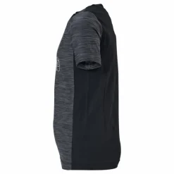 Boys Aeroready Heather Tee Black / Grey Four / White