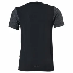 Boys Aeroready Heather Tee Black / Grey Four / White