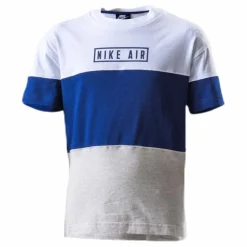 Boys Air Top SS Blue/White