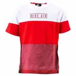 Boys Air Top SS White/Red