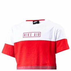 Boys Air Top SS White/Red
