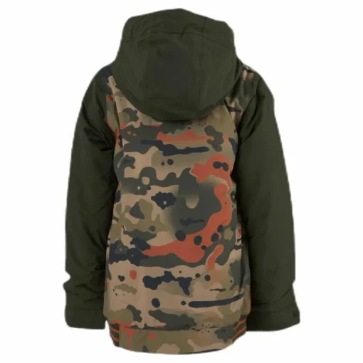 Boys Gameday Jacket Patterned/Green