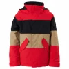 Boys' Symbol Jacket Tomato/true Black/kelp