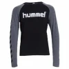 Boys T-Shirt LS Black/Grey