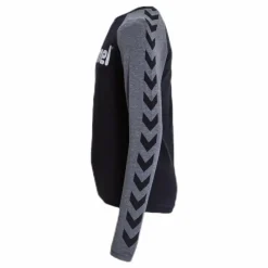 Boys T-Shirt LS Black/Grey