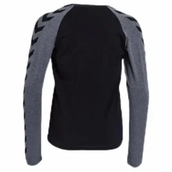 Boys T-Shirt LS Black/Grey