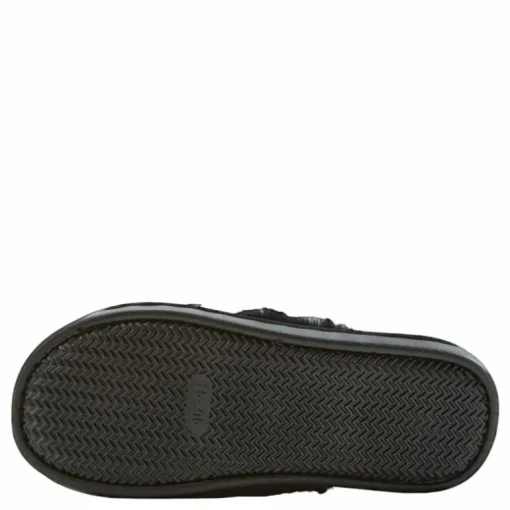 Brahny W Plush Slipper Black