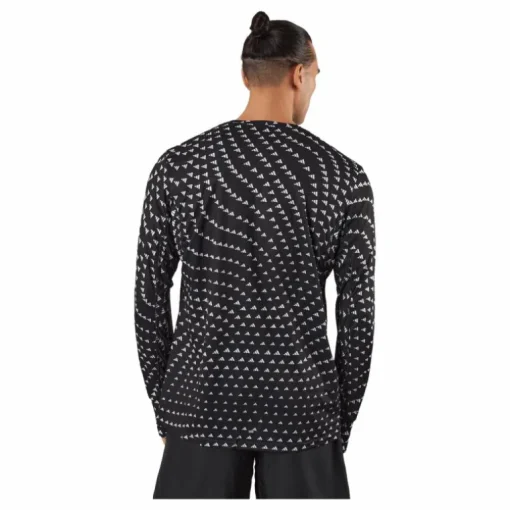 Brand Love Graphic Long Sleeve Long-sleeve Top Black