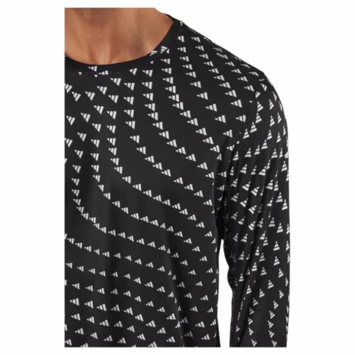 Brand Love Graphic Long Sleeve Long-sleeve Top Black