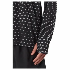Brand Love Graphic Long Sleeve Long-sleeve Top Black