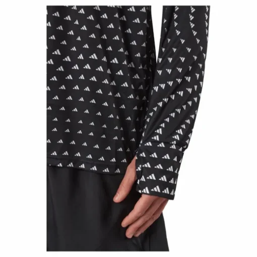 Brand Love Graphic Long Sleeve Long-sleeve Top Black